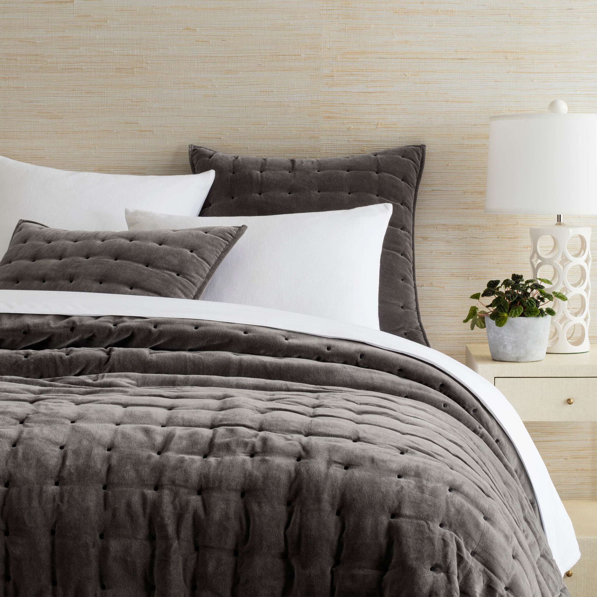 Annie Selke Vienna Velvet Quilt