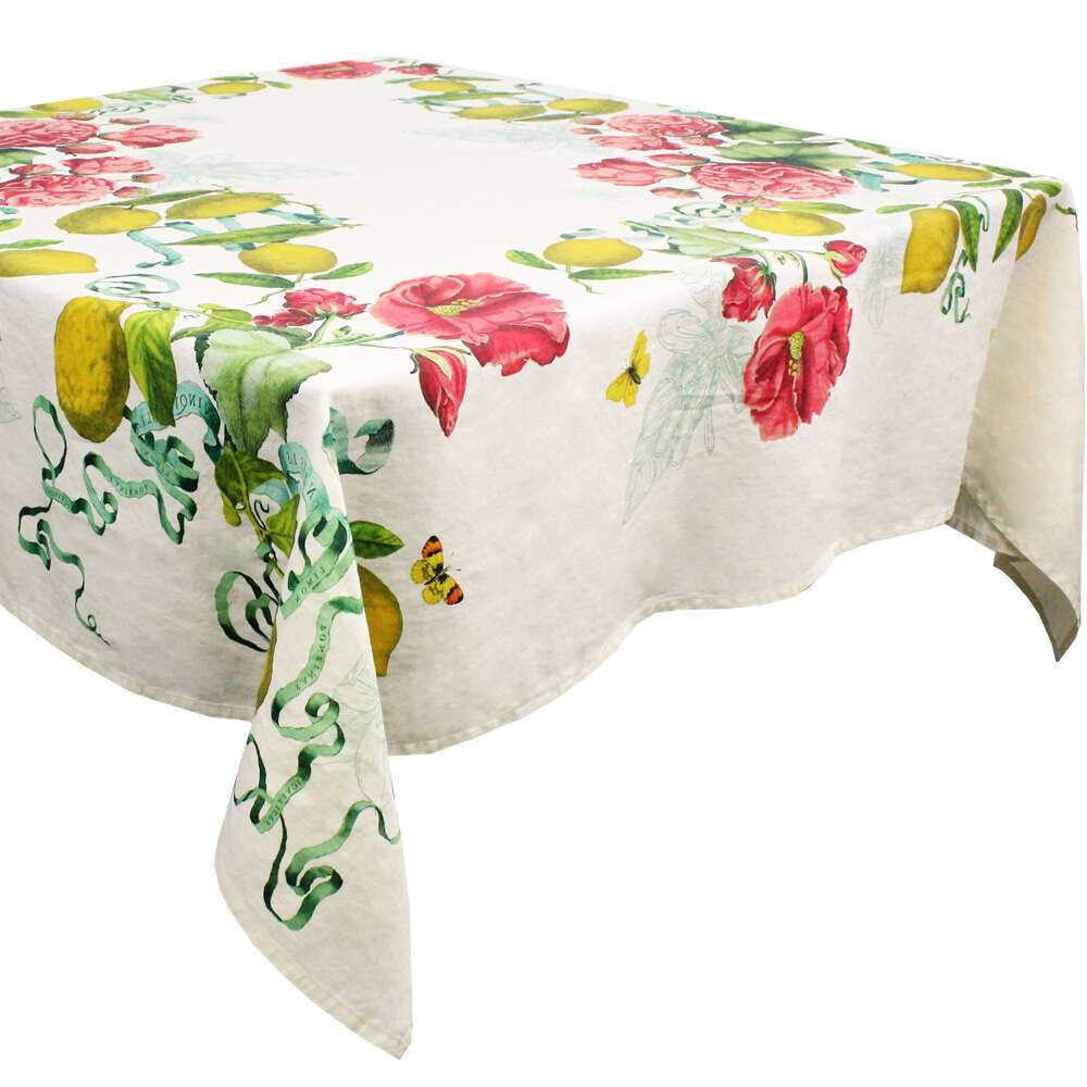 Garnier Thiebaut Citrons De Menton Romance Tablecloth