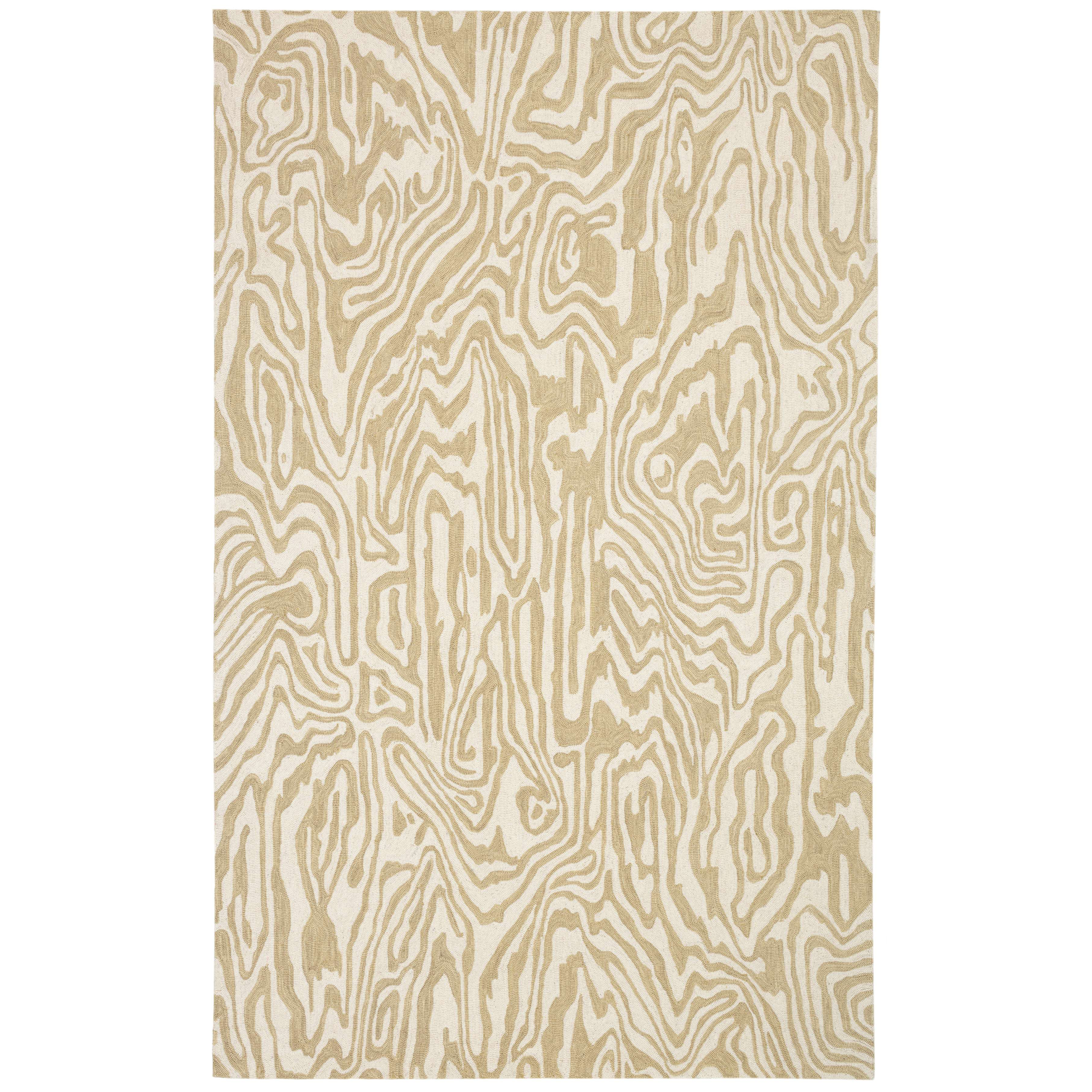 Amber Micro Hooked Wool Rug by Dash & Albert | Fine Linens