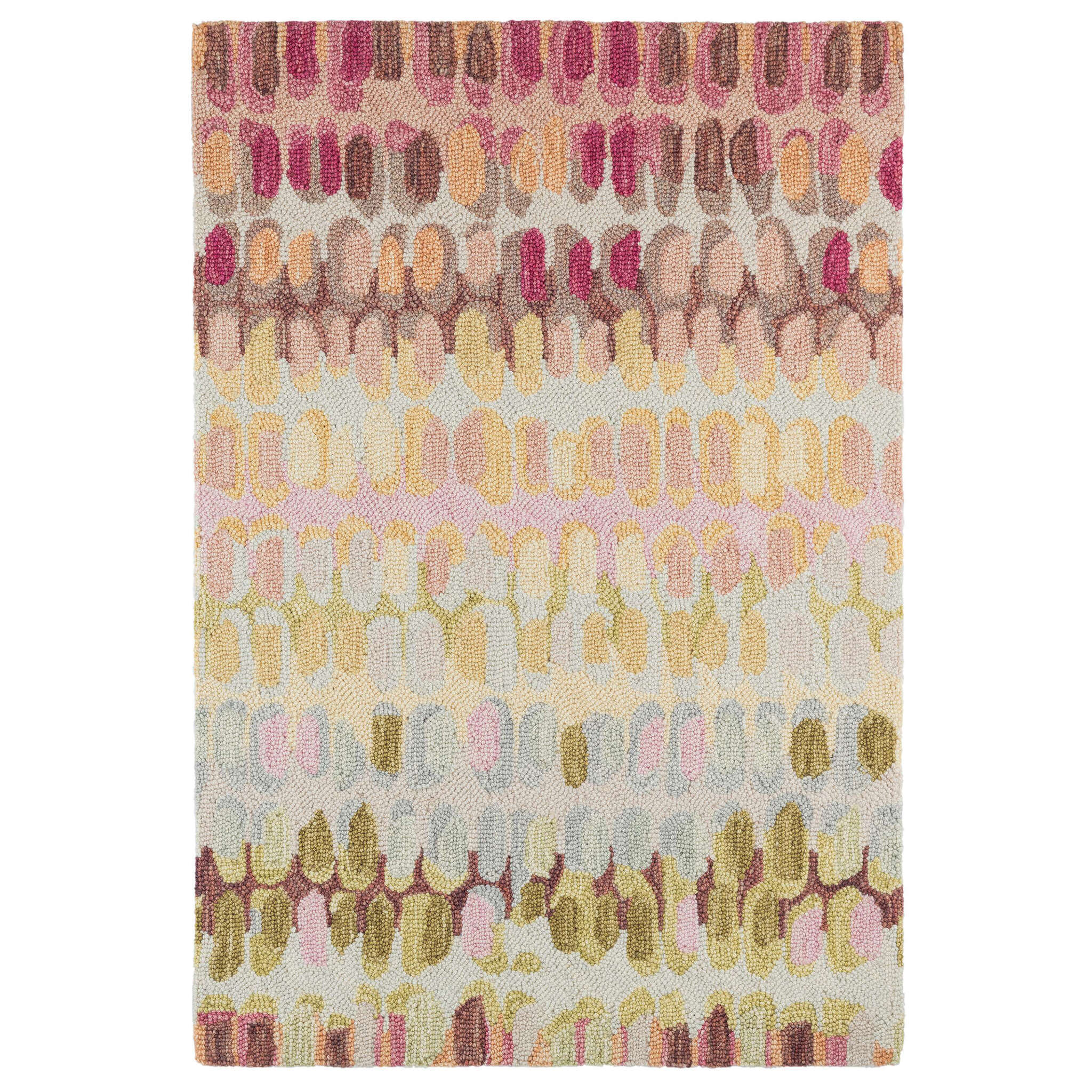Dash & Albert Rug Company Paint Chip Hooked Wool Rug - Thumbnail 2