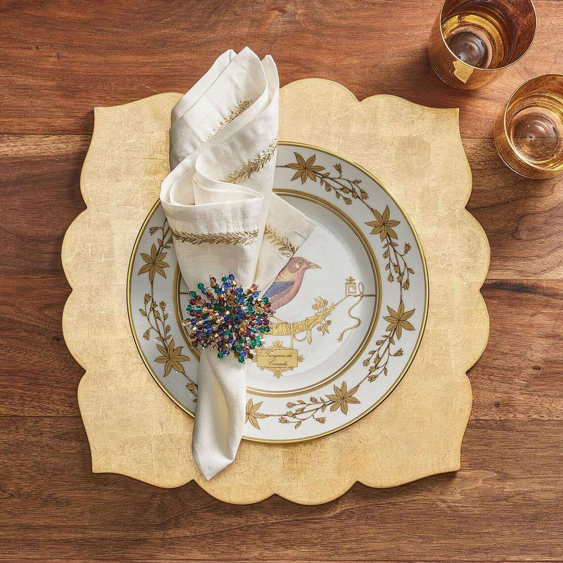 Fez Placemat by Kim Seybert Fine Linens