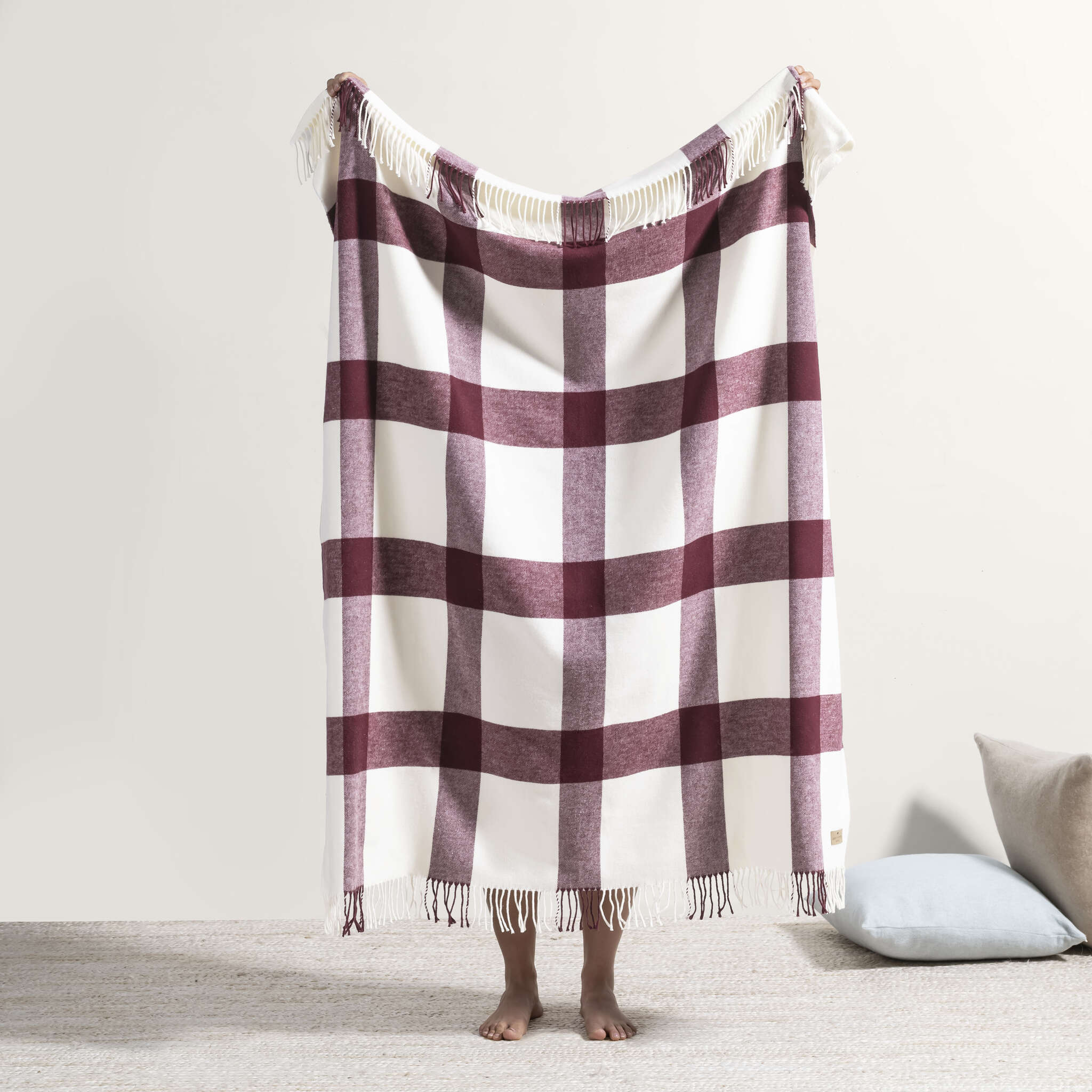 Lands Downunder Wellington Plaid Throw - Thumbnail 3