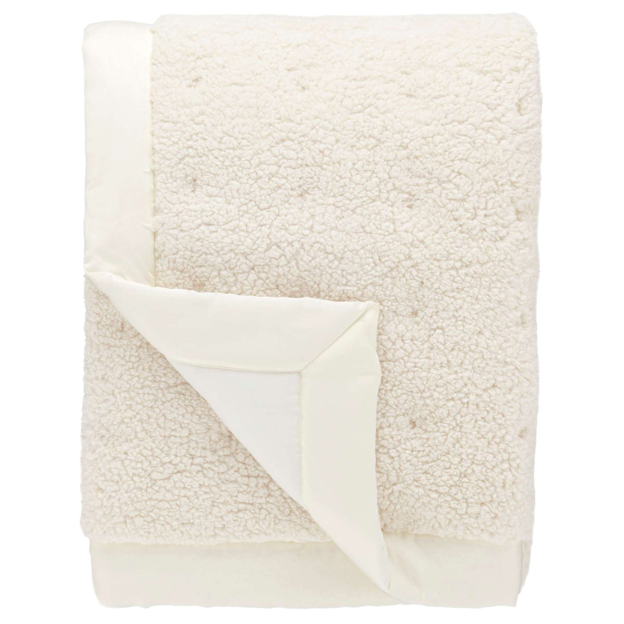 Pine Cone Hill Marshmallow Fleece Puff Throw - Thumbnail 3