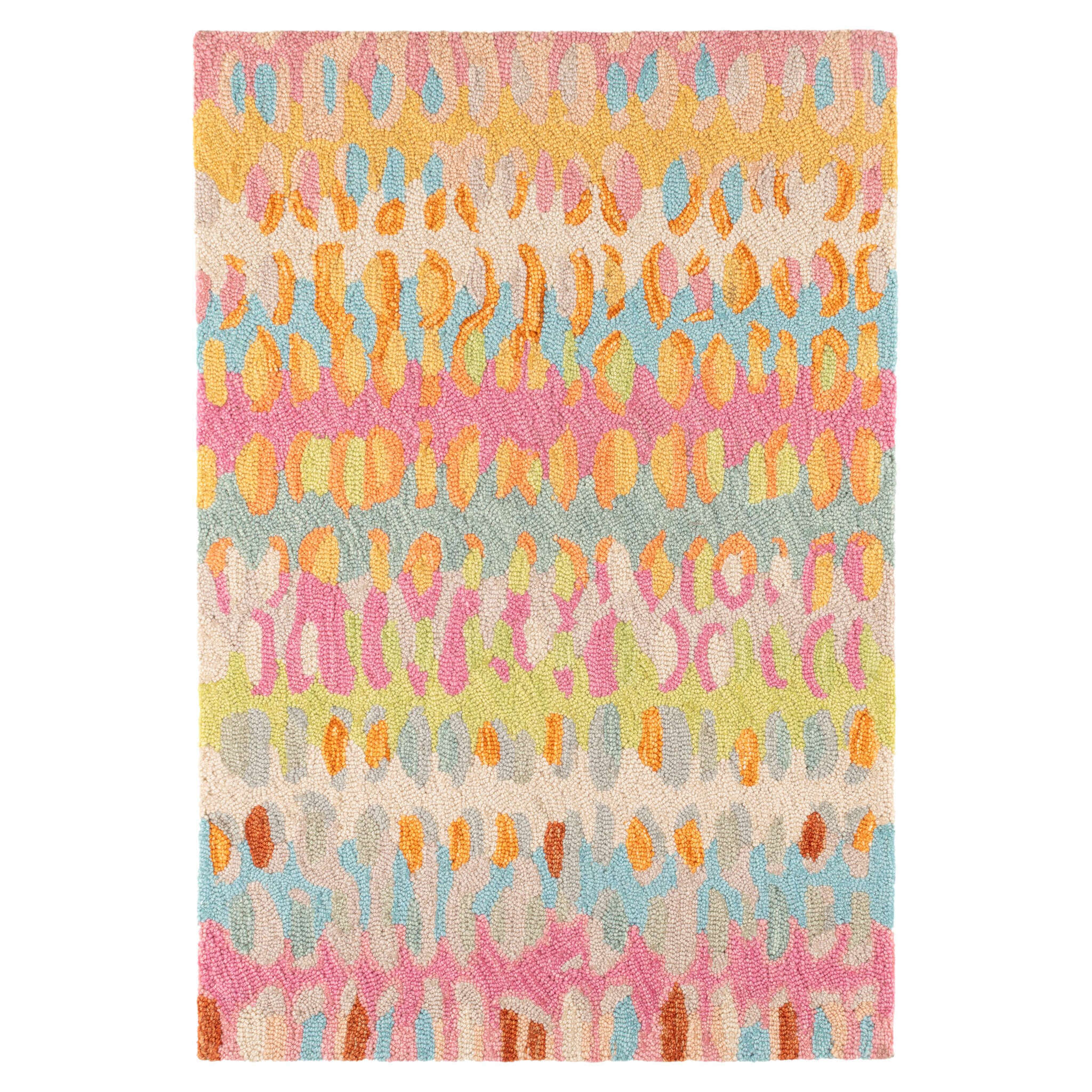 Dash & Albert Rug Company Paint Chip Hooked Wool Rug