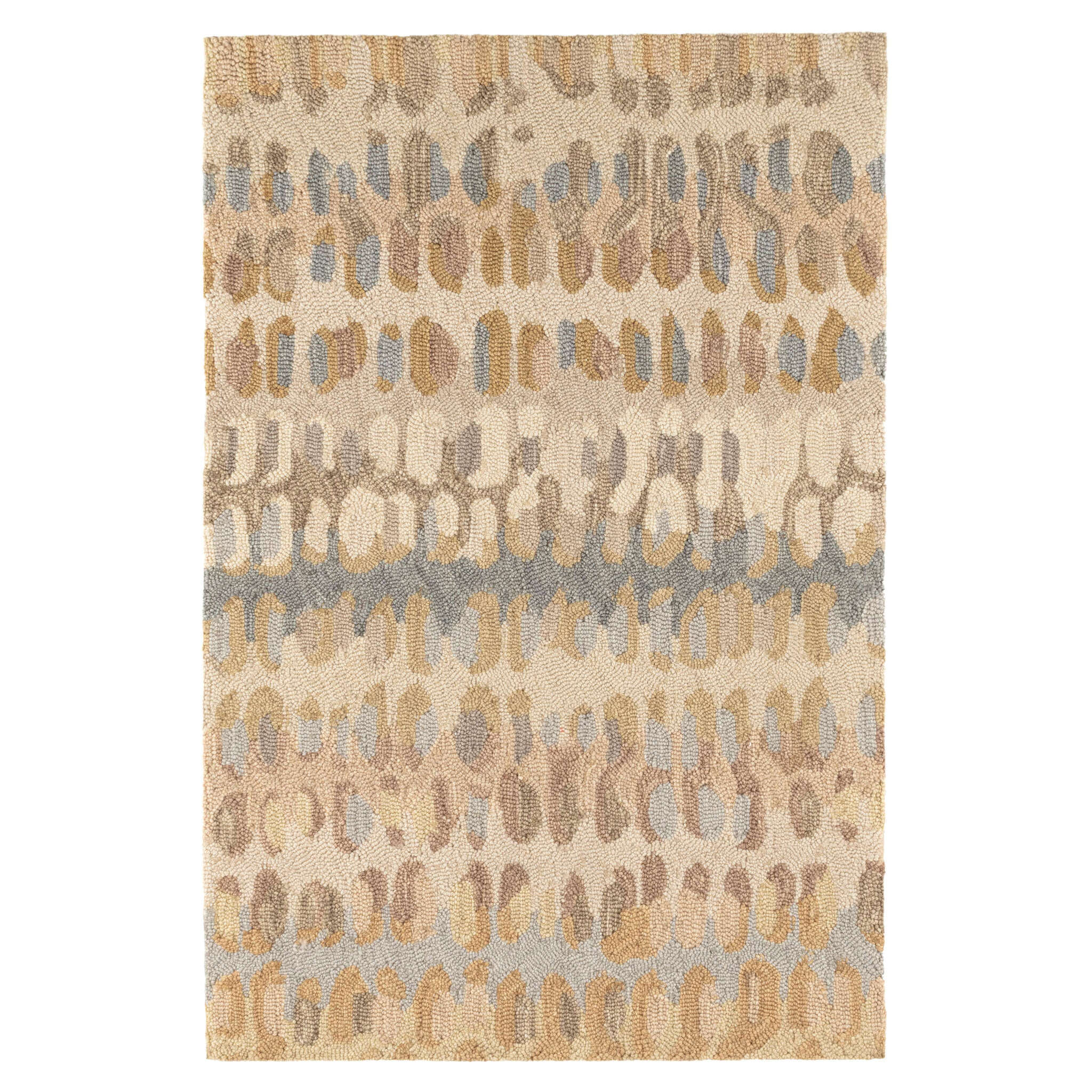 Dash & Albert Rug Company Paint Chip Hooked Wool Rug - Thumbnail 4