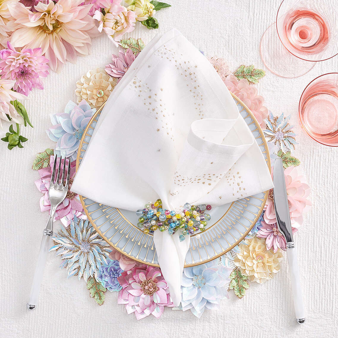 Dahlia Placemat By Kim Seybert Fine Linens