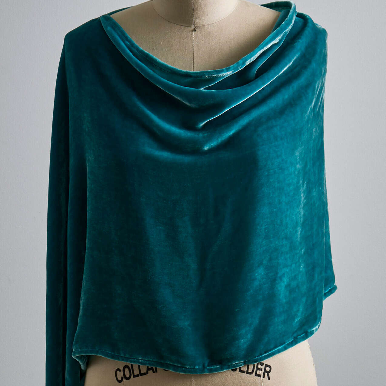 Vintage Velvet Accessories by TL at Home Dress Topper | Fine Linens