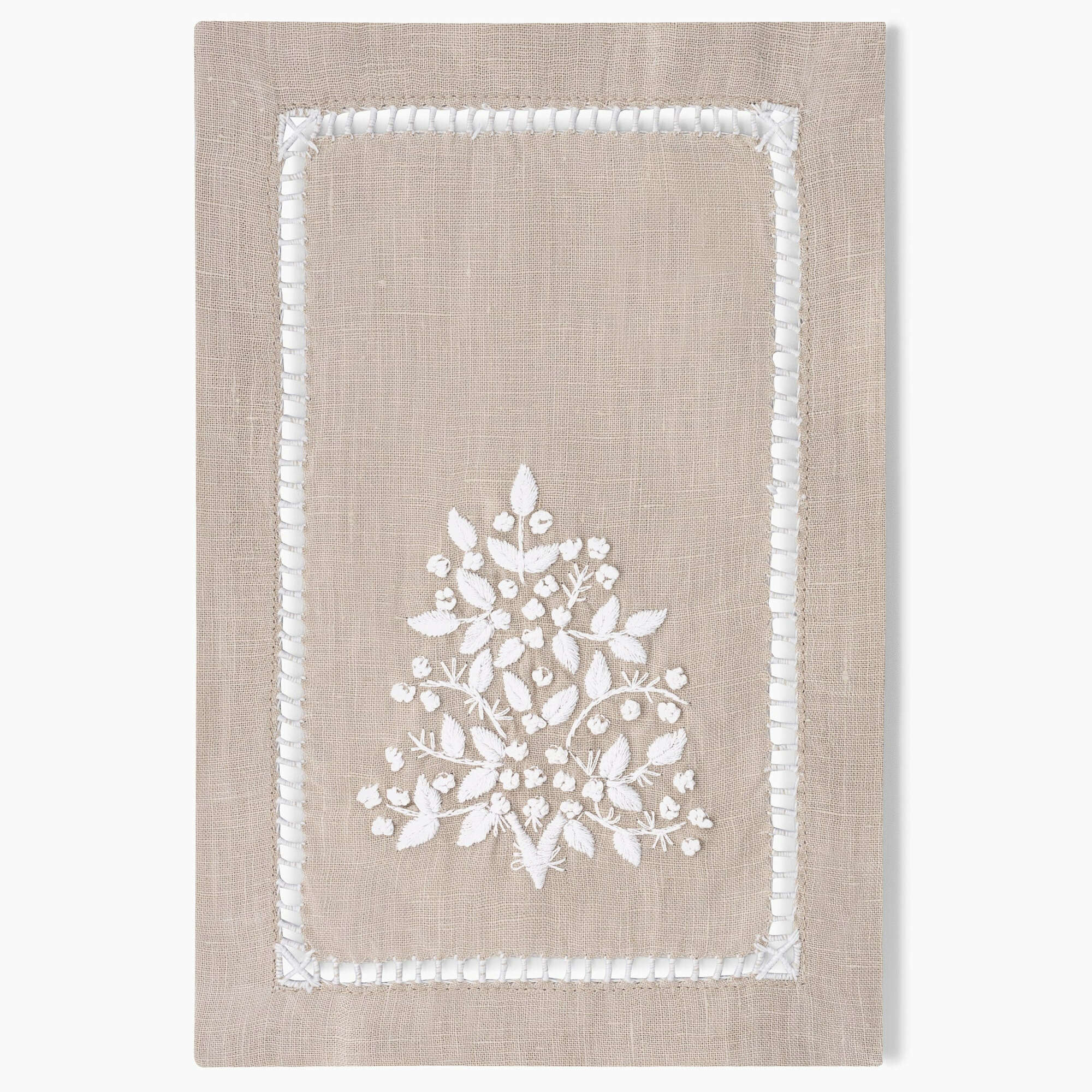 Henry Handwork Jardin Cocktail Napkin - Thumbnail 5