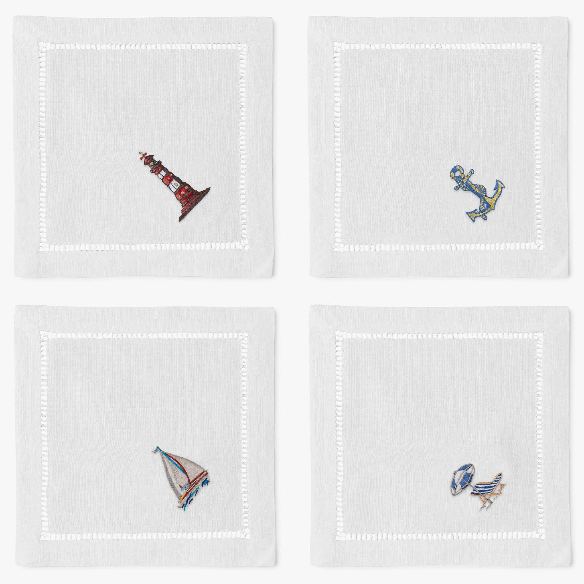 Henry Handwork Cocktail Napkins - Thumbnail 5