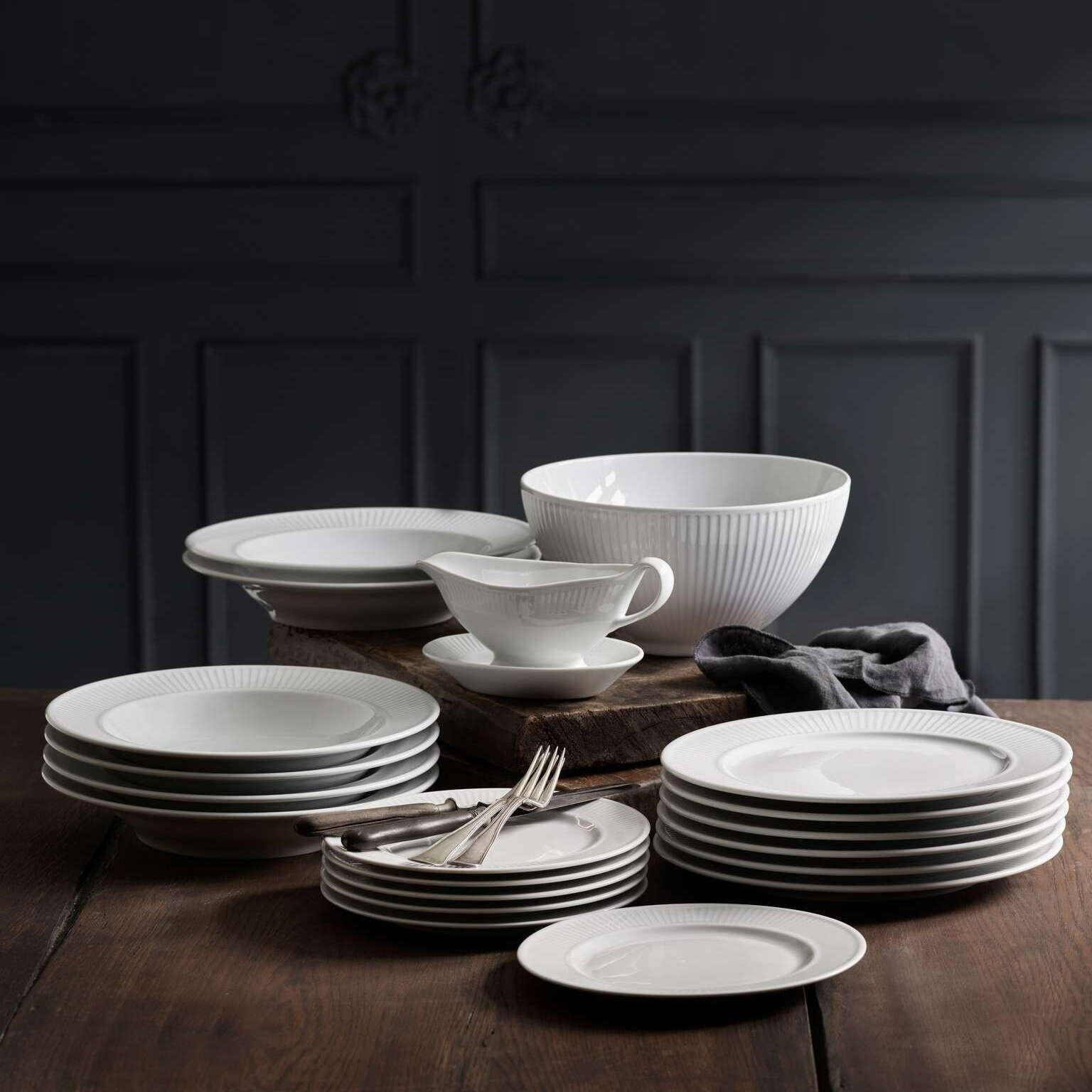 Pillivuyt Plisse Soup/Pasta Bowl - Thumbnail 3