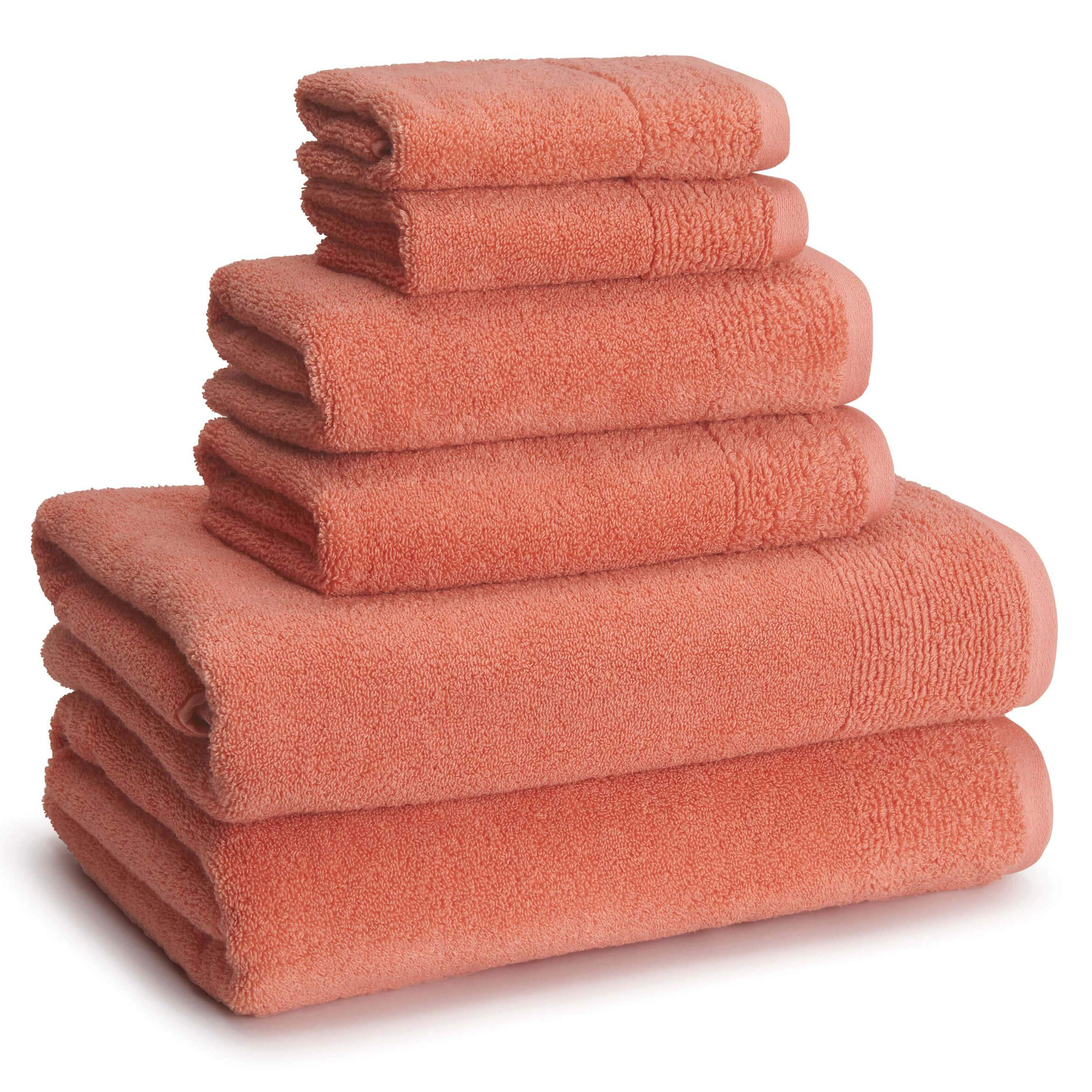 Garnier-Thiebaut Towel Plush Luxury Soft White Towels Set 6-Pieces (2 Bath Towels, 2 Hand Towels, 2 Face cloth)