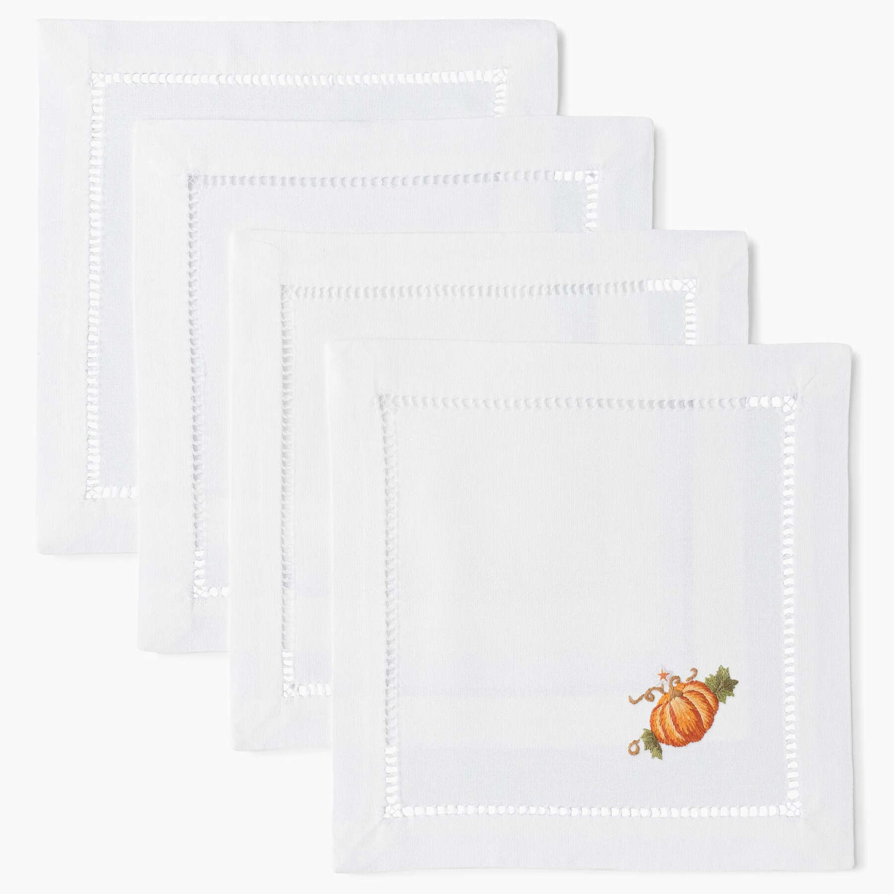Henry Handwork Pumpkins Cocktail Napkin
