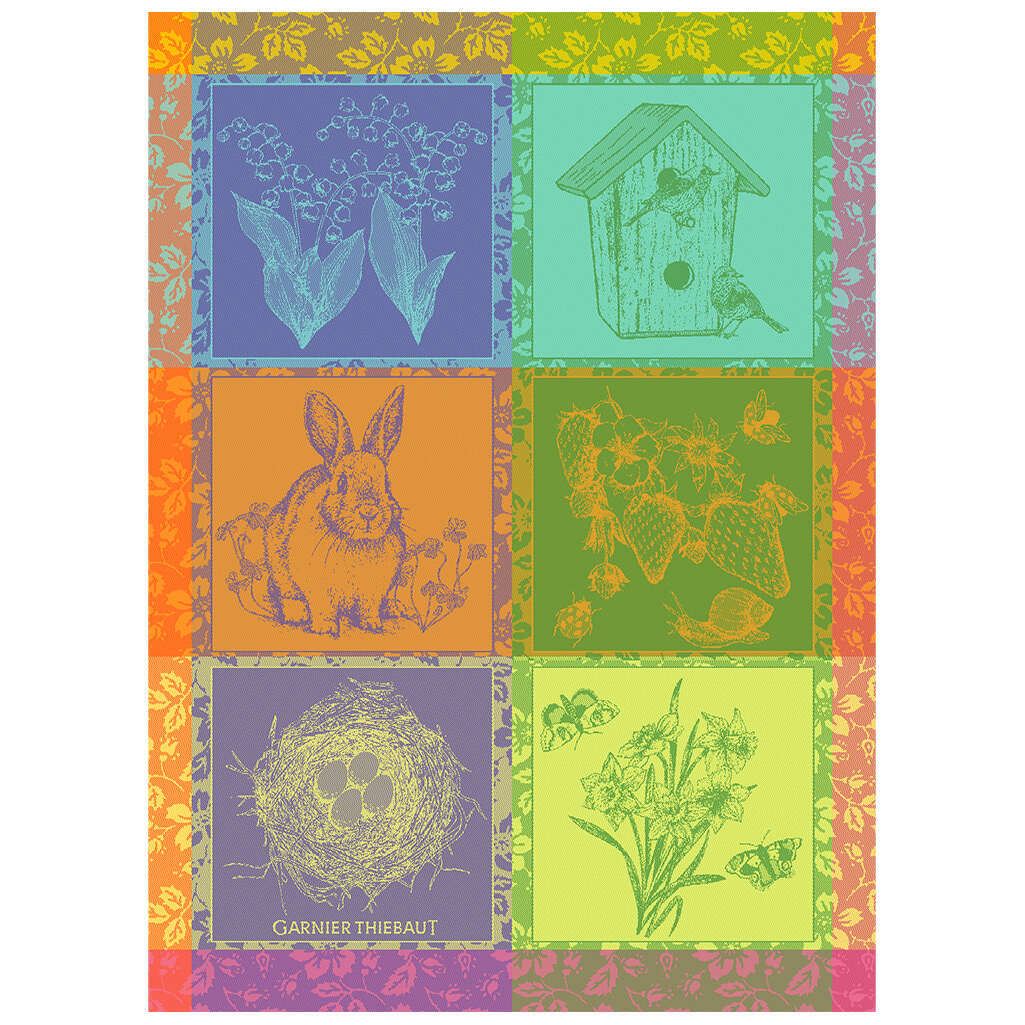 Hello Spring Kitchen Towel by Garnier Thiebaut | Fine Linens