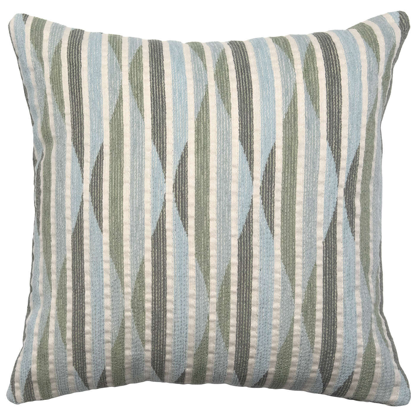 Kevin O'Brien Studio Stripe Ogee Pillow Shell - Thumbnail 4