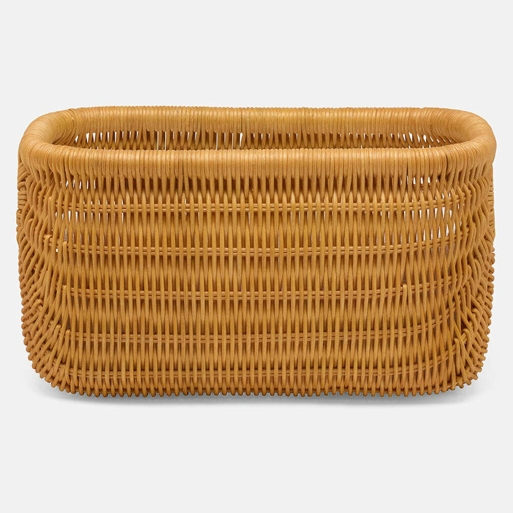 Pigeon & Poodle Lorain Rattan Toilet Paper Holder - Thumbnail 3
