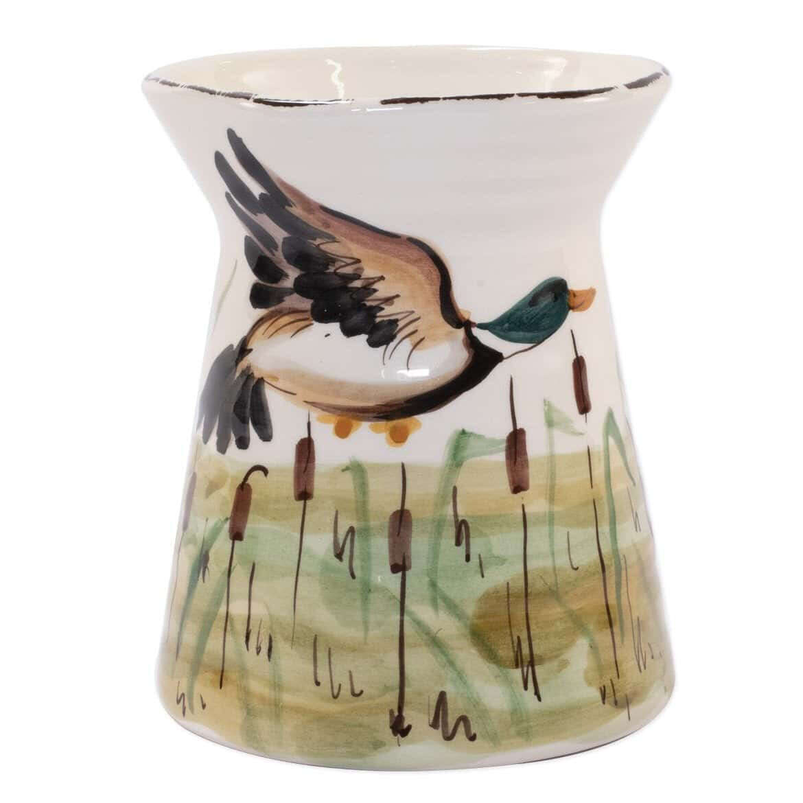 Vietri Wildlife Mallard Utensil Holder - Thumbnail 2