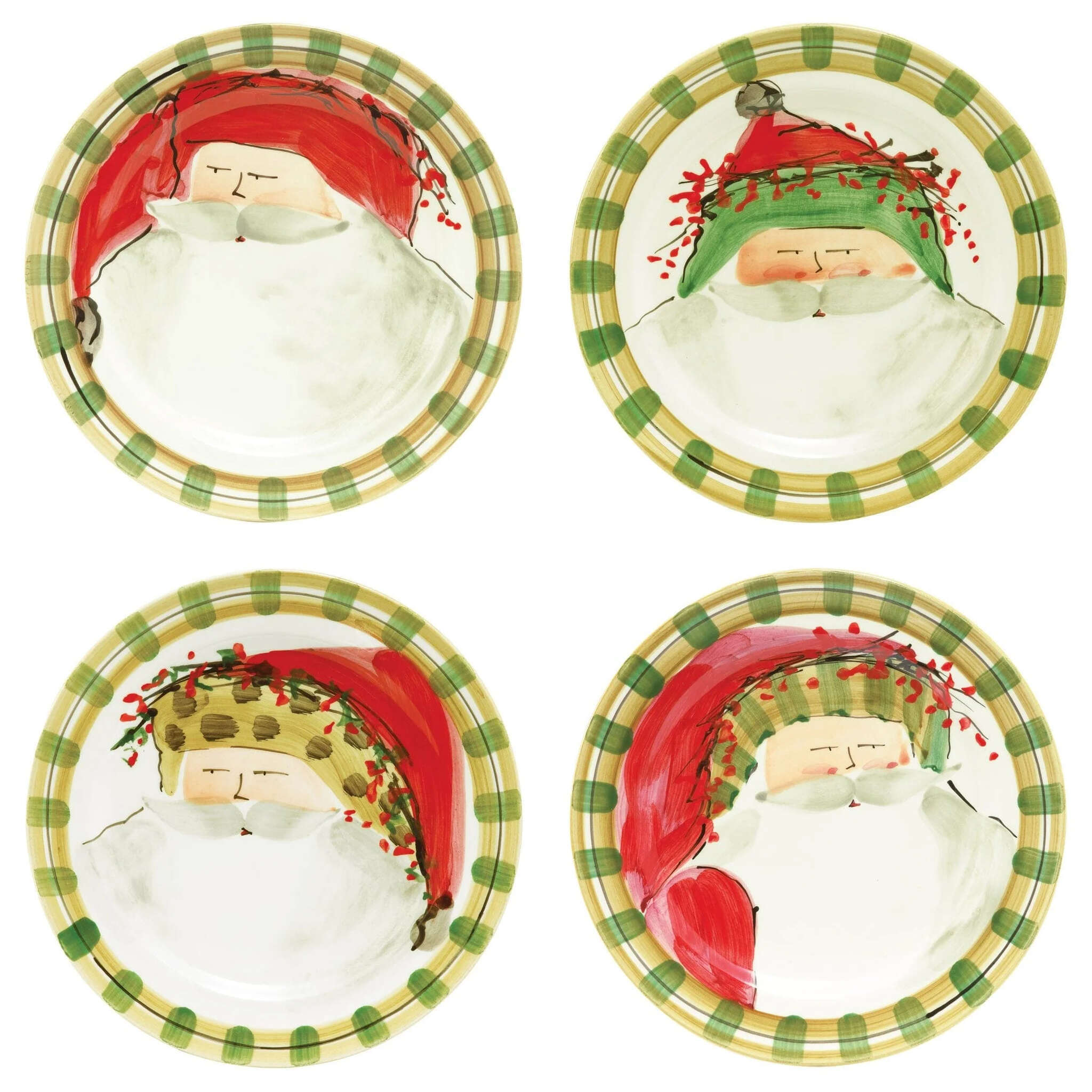 Vietri Old St. Nick Plate
