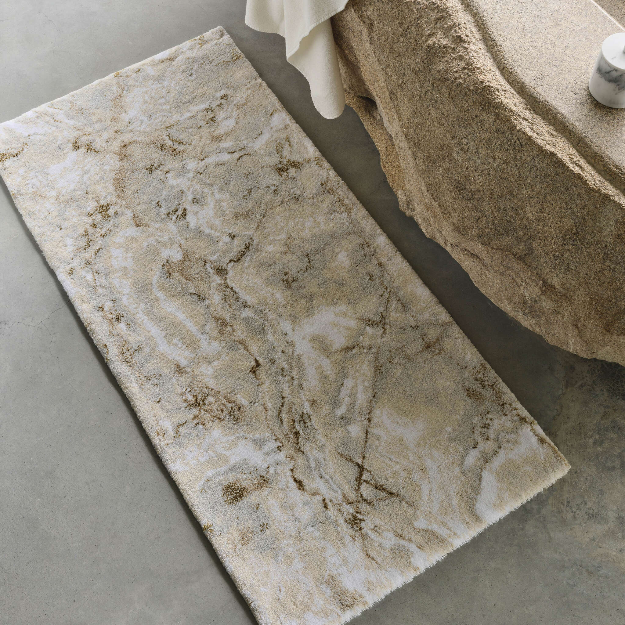 Abyss Stone Rug Castello Rug Collection - Designer Area Rugs - Abyss & Habidecor | Fine ...
