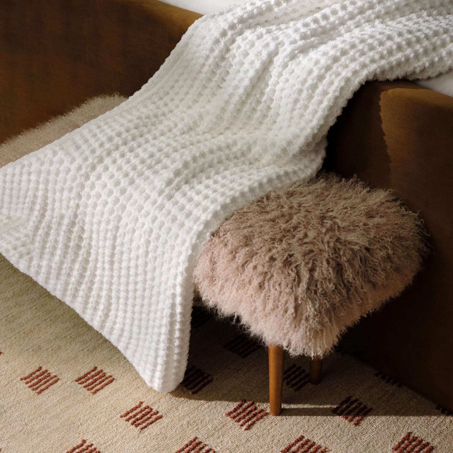 Cozy Knit Throw Blanket - Thumbnail 2