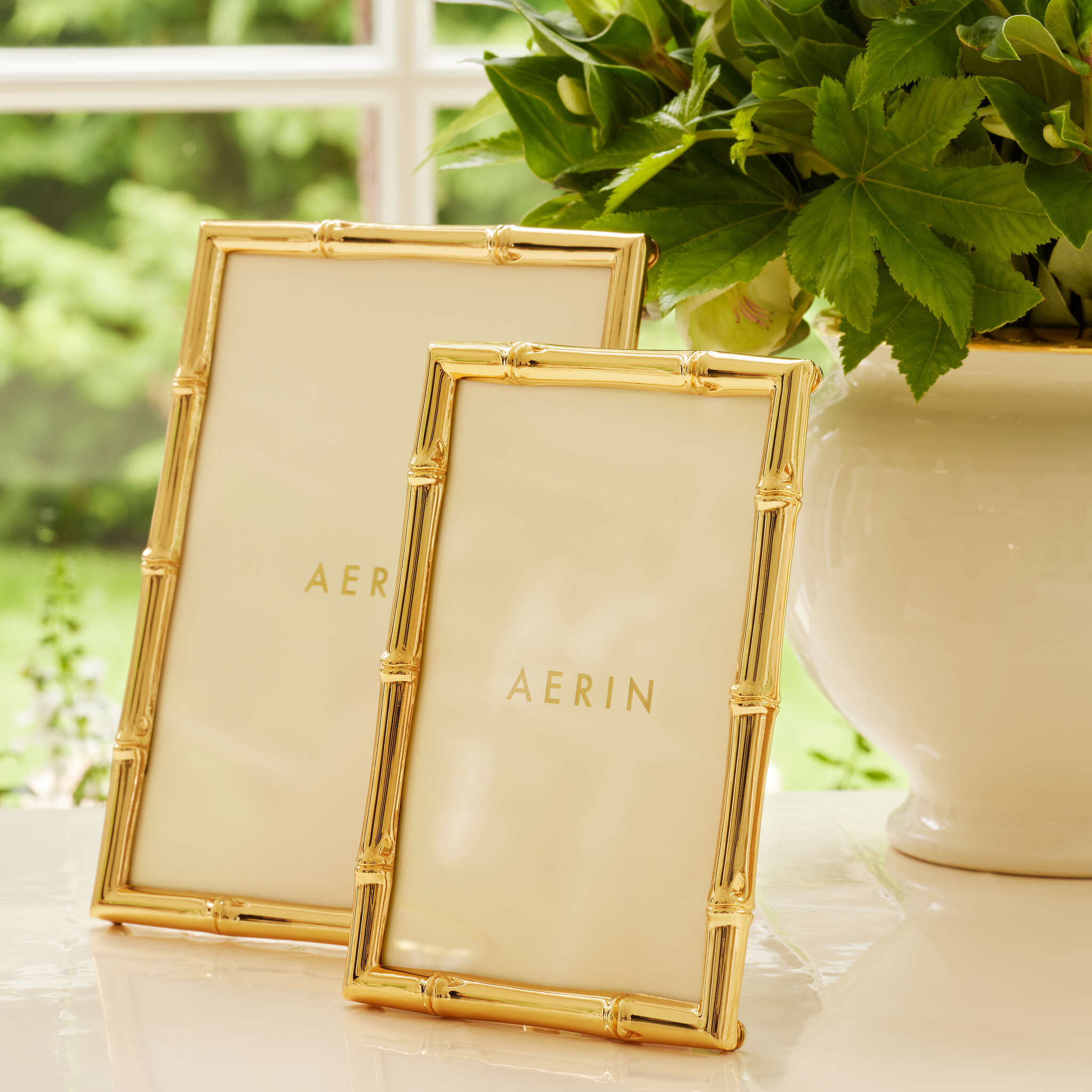 Linen Frame Aerin Ava Bamboo Frame - Designer Picture Frames - Fine Linens | Fine ...