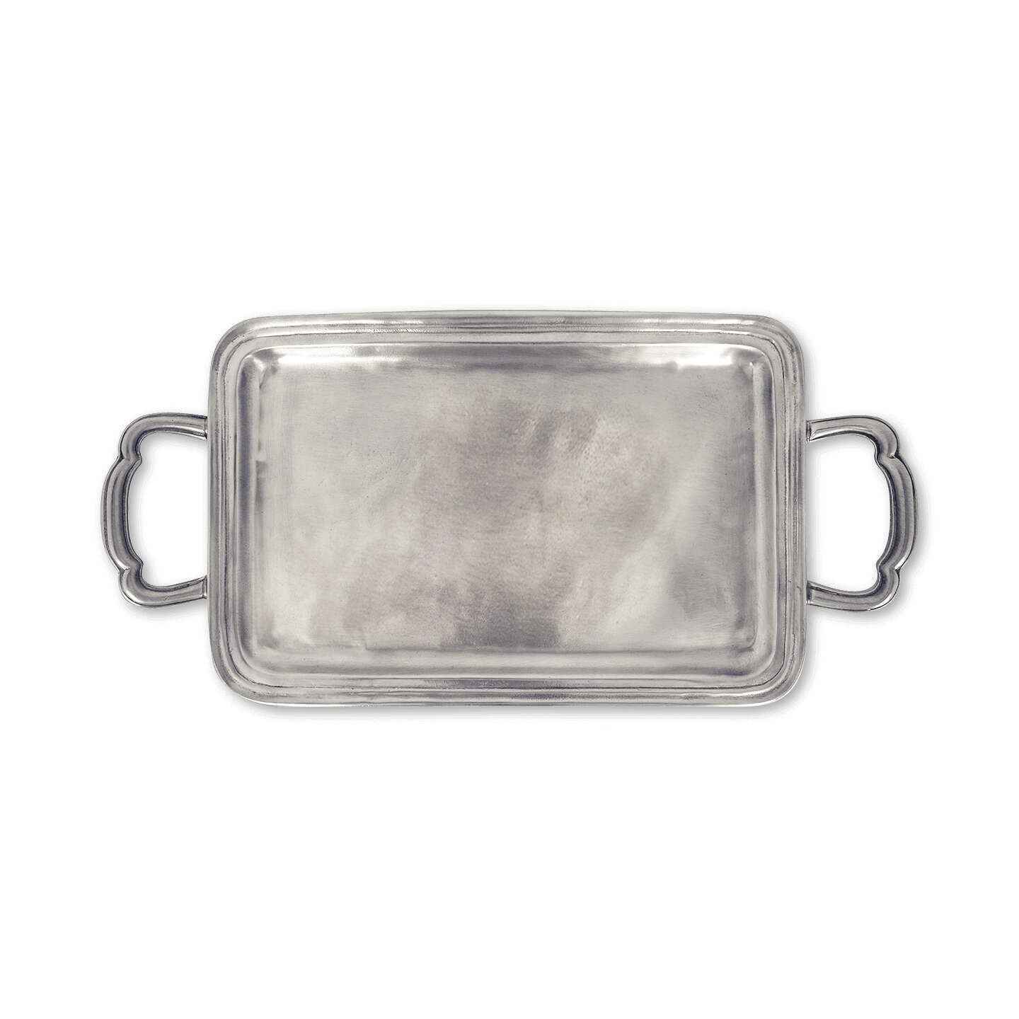 Lago Rectangle Tray with Handles by Match | Fine Linens