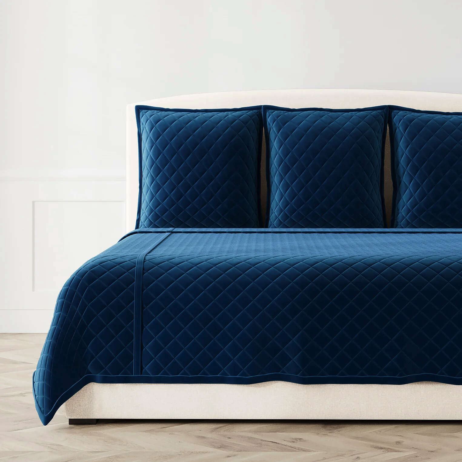 Velvet Coverlet Set By Ann Gish | Fine Linens