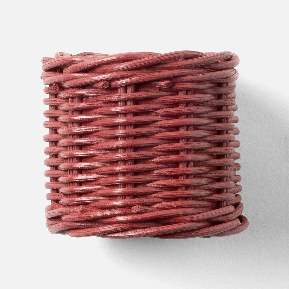 Blue Pheasant Annmarie Rattan Napkin Rings - Thumbnail 3