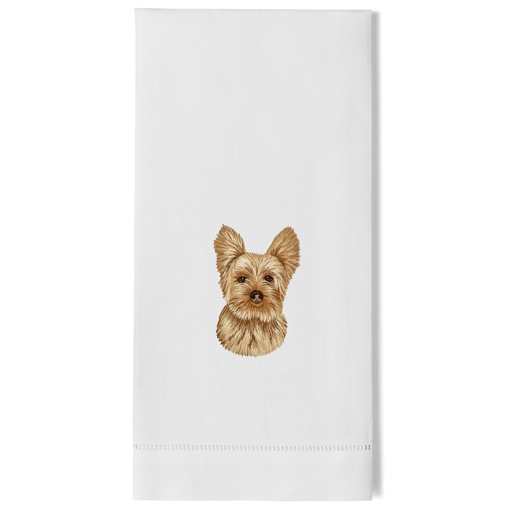 Henry Handwork Yorkshire Terrier Hand Towel - Thumbnail 4