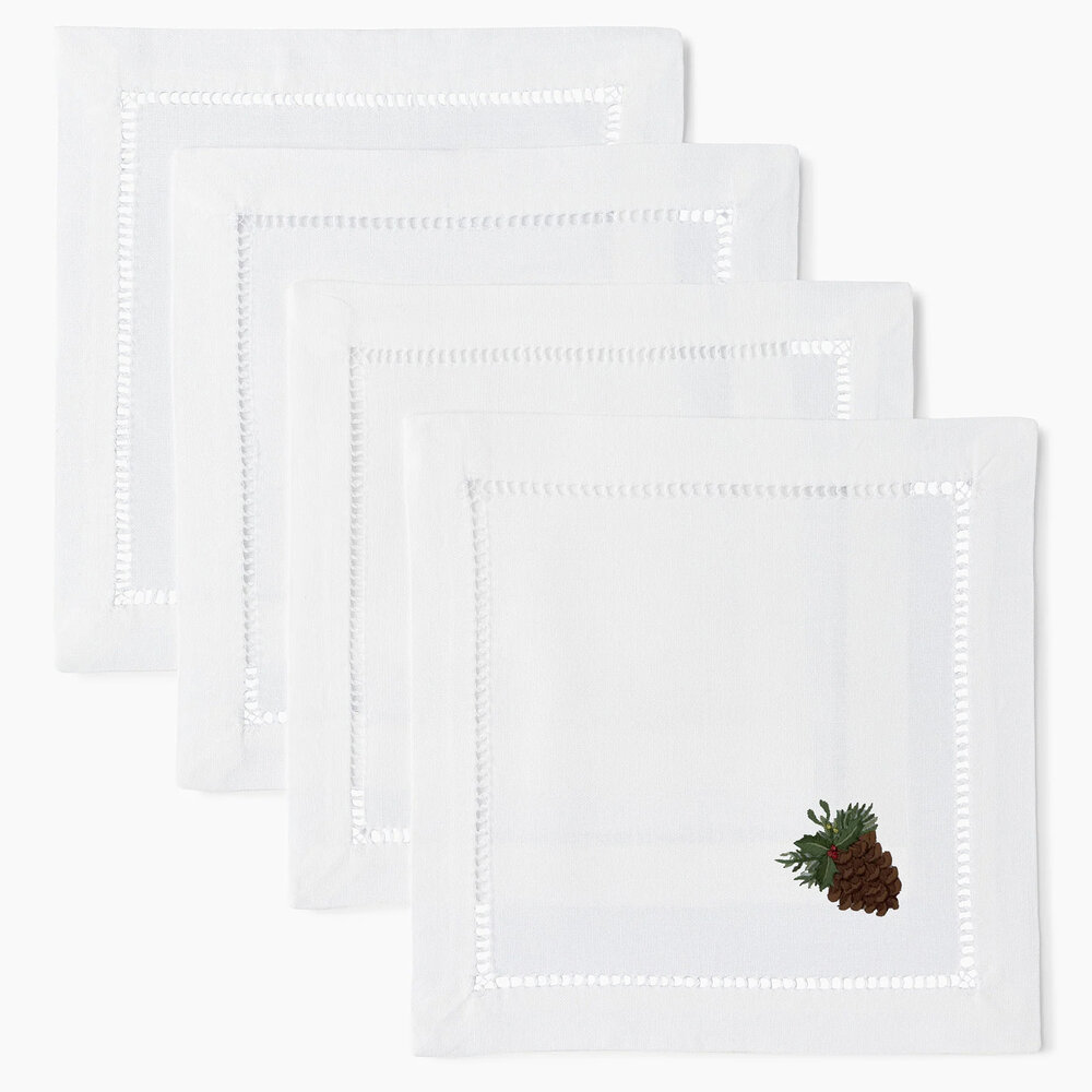 Henry Handwork Cocktail Napkins - Thumbnail 5