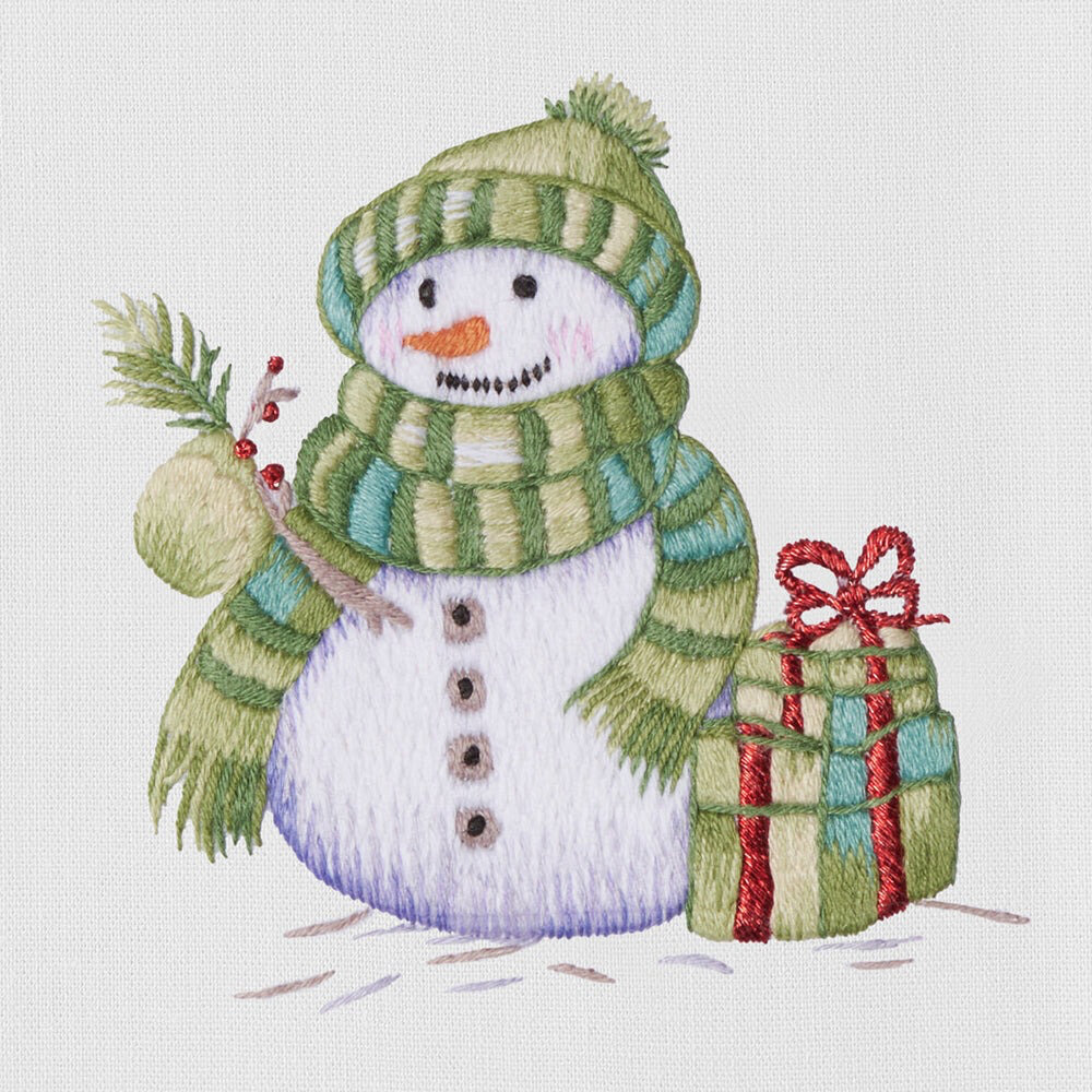 Snowman Presents Towel - Thumbnail 3