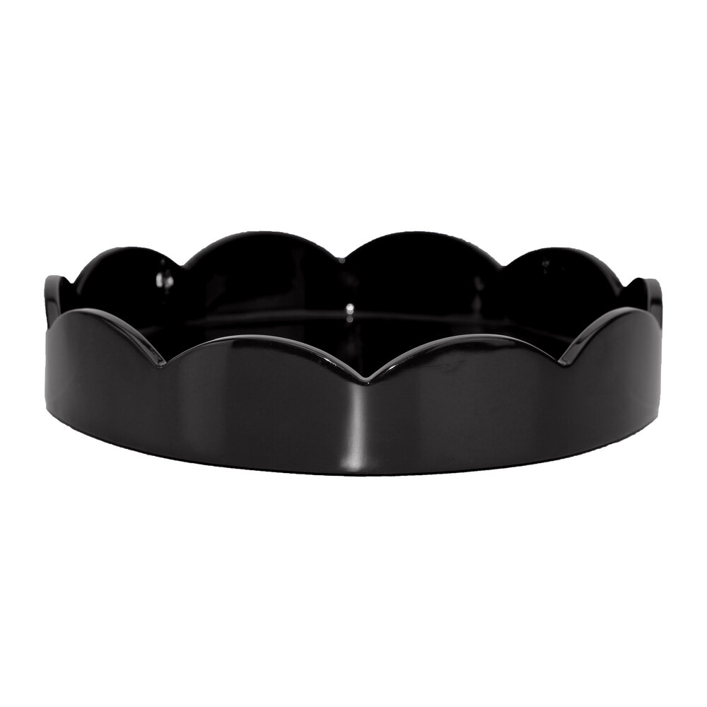 Addison Ross Lacquer Scalloped Tray