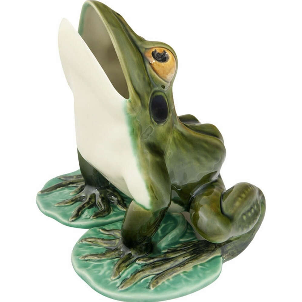 Bordallo Pinheiro Frogs Sculpture