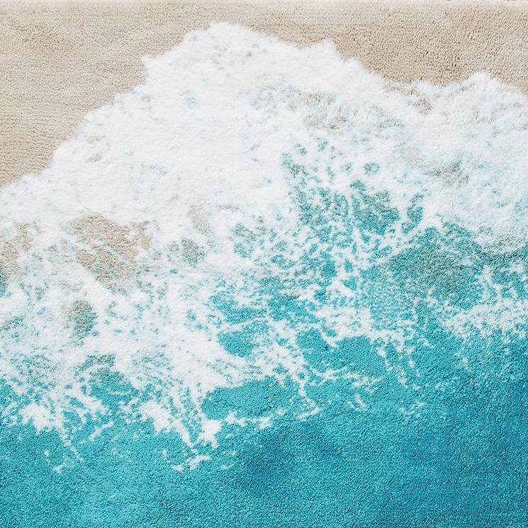 Ocean Wave Rug - Abyss Habidecor Malibu-39 x 78