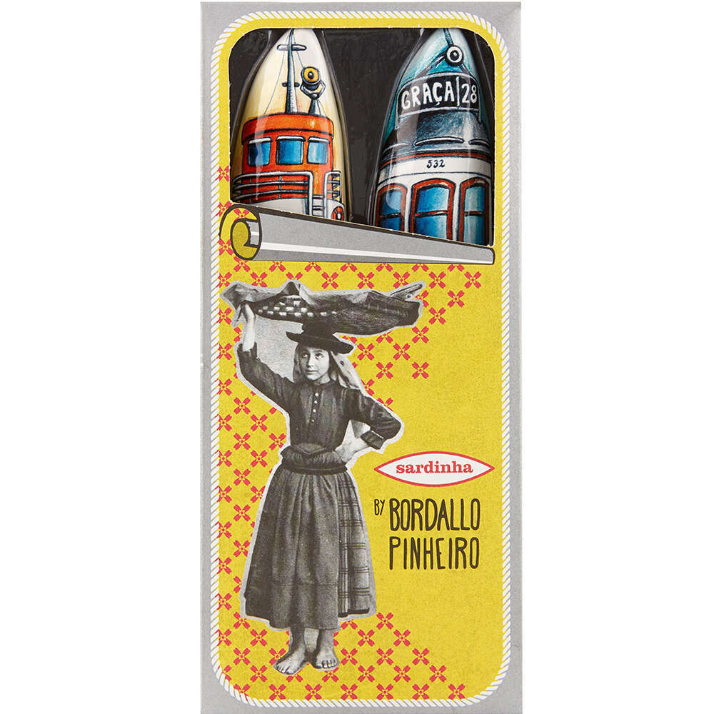 Sardine Collection by Bordallo Pinheiro Decorative Sardine 1.38x7
