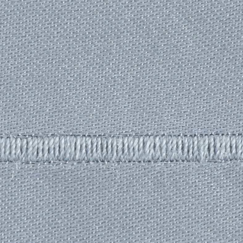 Matouk - Louise Corded Edge Sham - Hazy Blue