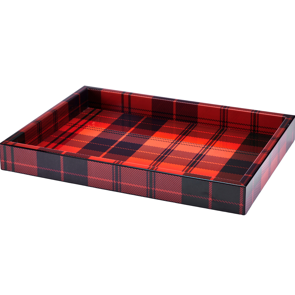 Addison Ross Black Watch Tartan Tray - Thumbnail 3