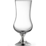Hurricane Cocktail Glass - Pewter/Glass