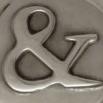 Ampersand - Antique Pewter