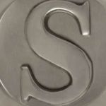 Letter S - Antique Pewter