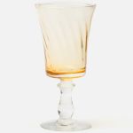 Wine Glass - Soft Yellow