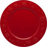 Charger Plate - Red