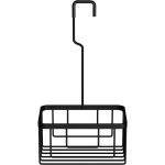 227 Shower Basket with Angled Hanger - Black Matte