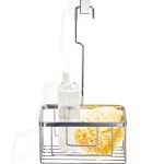 227 Shower Basket with Angled Hanger - Chrome