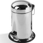 TE 30 Pedal Bin - Polished Stainless Steel
