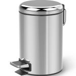 TE 35 Pedal Bin - Polished Stainless Steel
