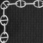 25 Embroidery Piquet/Charcoal