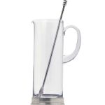 Pitcher with Cocktail Stirrer Set - Pewter