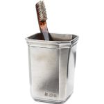Toothbrush Cup - Pewter