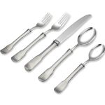 5Pc Placesetting - Pewter