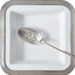 Square Serving Dish - Pewter